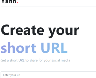 URL Shortened